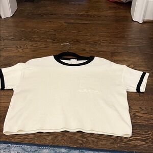 Maeve Anthropologie short sleeve sweater size small NEVER WORN